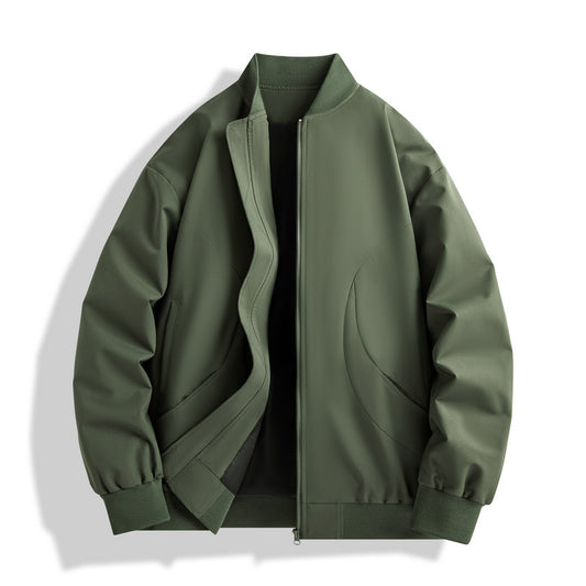 Cardigan Oversized Talla Grande Estilo Baseball - Image 2