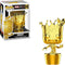Funko Pop Marvel Studios 10 - Groot Cromado Dorado