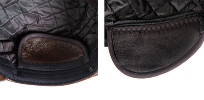 Gorra Plana de Cuero para Hombre con Protección Térmica - Image 11