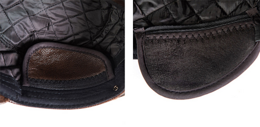 Gorra Plana de Cuero para Hombre con Protección Térmica - Image 11
