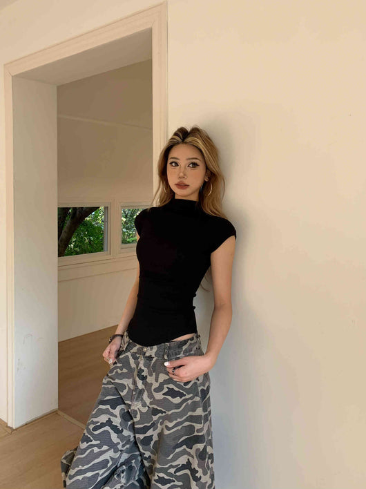 Chaleco Ajustado de Cuello Camisero - Blusa Corta Entallada para Mujer - Image 4