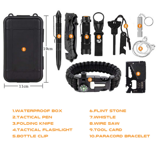 Kit de Supervivencia Multifuncional para Camping y Emergencias - Image 4
