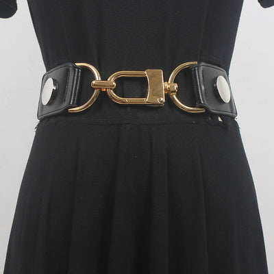 Traje Falda Ejecutivo con Cintura Elástica de Metal