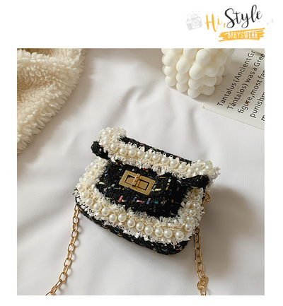 Bolso Crossbody Infantil con Cadena Diamantada - Image 34