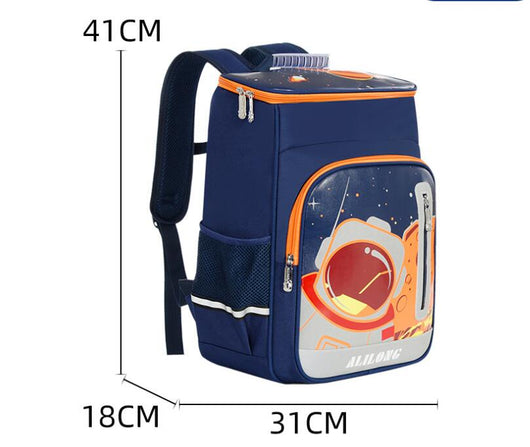 Mochila Escolar Protectora de Espalda Ligera para Niños - Image 4