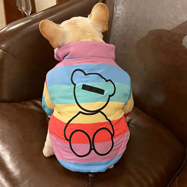 Ropa para Mascotas - Abrigo Estilo Pelea para Pug, Schnauzer y Teddy