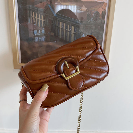 Bolso Cuadrado Minimalista para Mujer - Bandolera Compacta Versátil - Image 3
