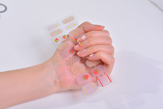 Pegatinas de Uñas en Gel 3D Efecto Bronce - Image 49