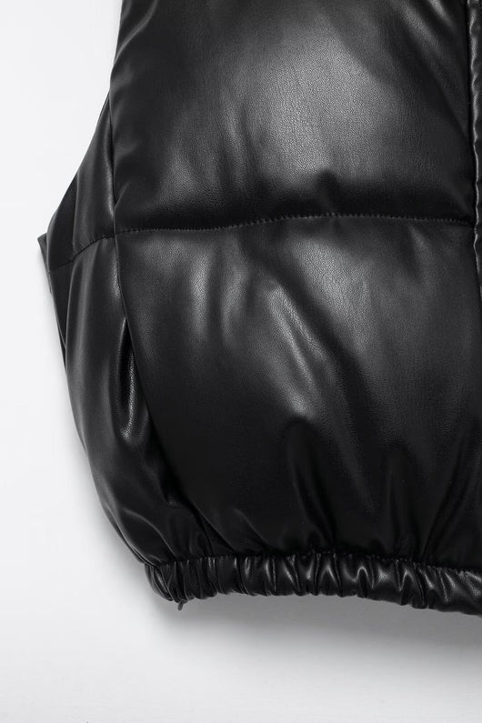 Chaleco Acolchado de Algodón para Mujer - Estilo Moderno y Cálido - Image 16
