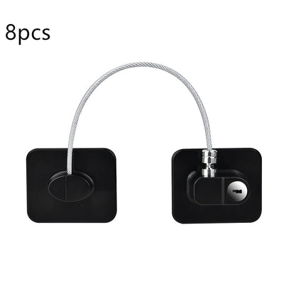 Cerradura de Seguridad para Ventanas con Cadena - Protector Multifuncional para Bebés y Hogar - Image 22