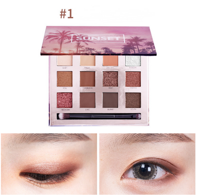 Paleta de Sombras Focallure 12 Colores Brillantes - Image 9
