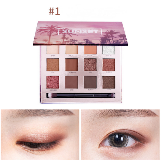 Paleta de Sombras Focallure 12 Colores Brillantes - Image 9