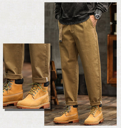 Pantalones de Trabajo Holgados Estilo Americano para Primavera Verano - Image 16