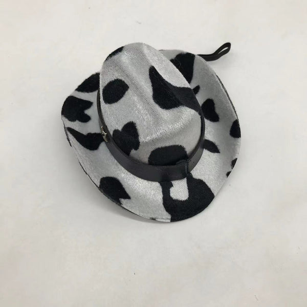 Gorro Decorativo para Gatos con Patrón de Vacas - Image 5