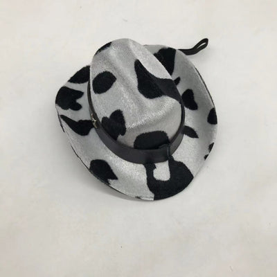 Gorro Decorativo para Gatos con Patrón de Vacas - Image 5