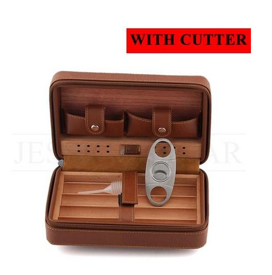 Humidificador de Viaje Premium en Cuero - Estuche Portátil para Puros - Image 7