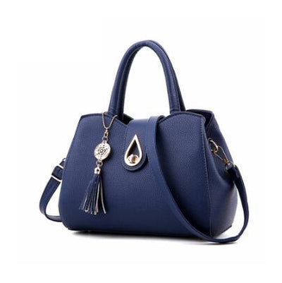 Bolso de Cuero PU para Mujer con Borlas - Elegante y Versátil - Image 3