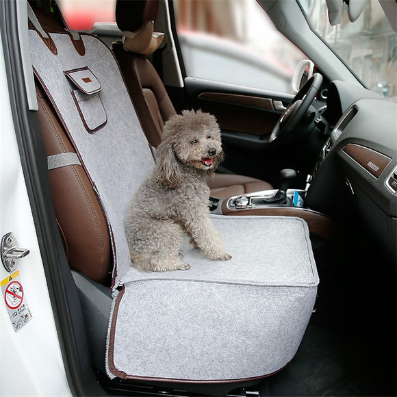 Protector de Asiento Delantero Multifuncional Retro para Mascotas
