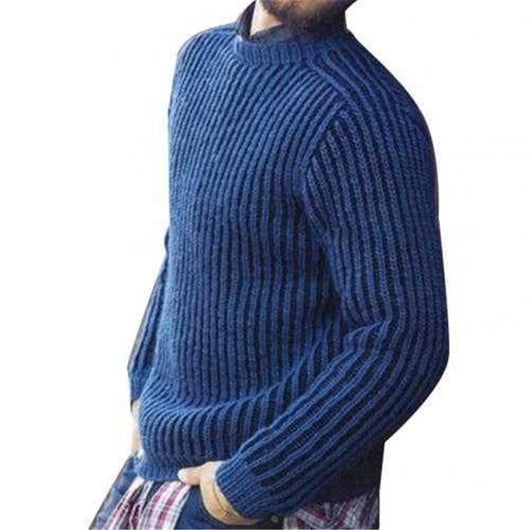 Suéter Abrigo Azul para Hombre - Calidez y Estilo Moderno - Image 9