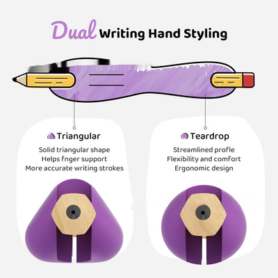 Agarrador de Lápiz Ergonómico Doble para Niños y Adultos - Image 10
