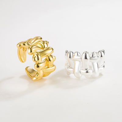 Anillo de Plata Esterlina 925 Trenzado Noble - Image 8
