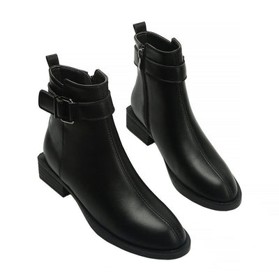 Botas Martin Vintage de Caña Media con Punta Redonda - Image 3