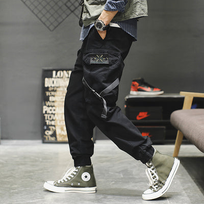 Pantalones Cargo de Algodón para Hombre - Estilo Casual Versátil - Image 6