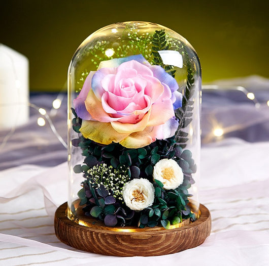 Rosa Gigante Eterna en Cúpula de Cristal - Regalo Romántico para San Valentín - Image 11