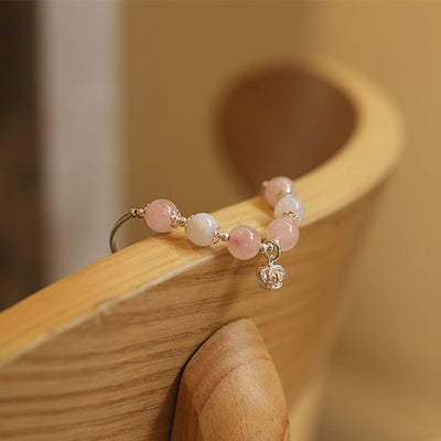 Pulsera de Cristal Moonstone Azul - Cuarzo Madagascar para Amor y Energía Positiva - Image 8