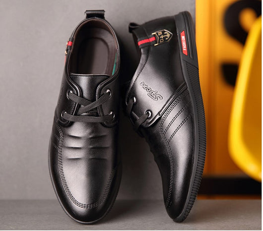 Zapatos de Cuero para Hombre con Suela Flexible - Image 5