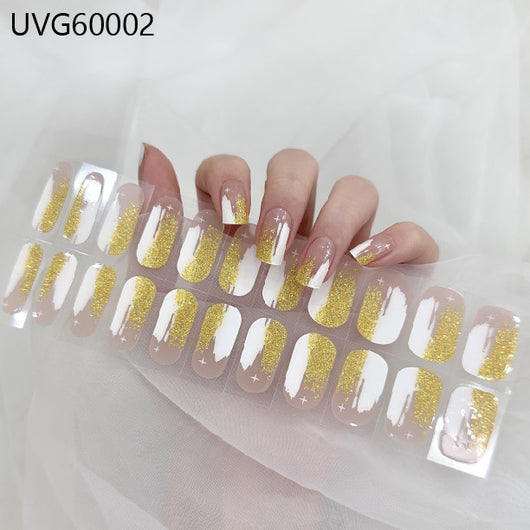 Pegatinas de Gel UV Semicuradas - Parches de Uñas Profesionales - Image 98
