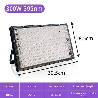 Luz Negra LED UV Profesional para Fiestas y Efectos Fluorescentes - Image 9