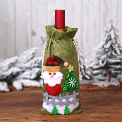 Calcetines Navideños para Botellas de Vino - Image 44
