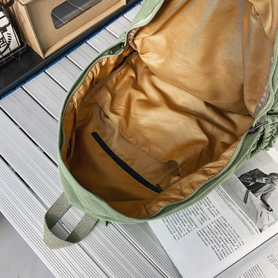 Mochila de Lona Lavada para Viajes y Uso Diario - Image 24