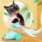 Juguete Inteligente para Gatos con Tecnología de Rotación Dinámica