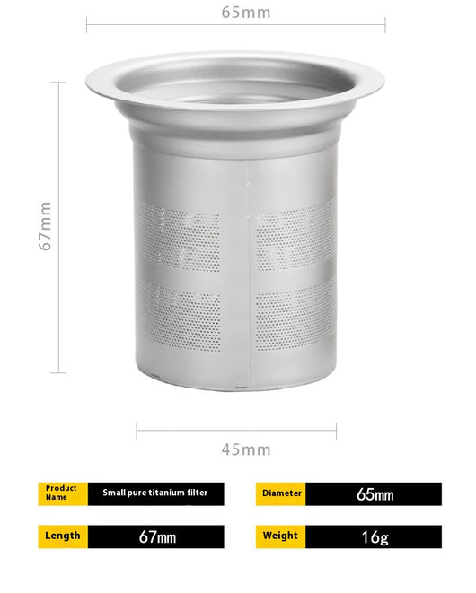 Colador de Té Titanio Ultra Denso - Infusor de Malla Premium - Image 10