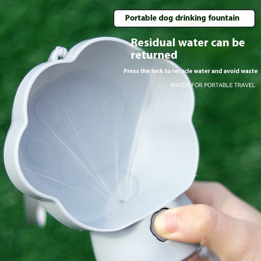 Bebedero Portátil para Mascotas - Vaso de Agua para Perros