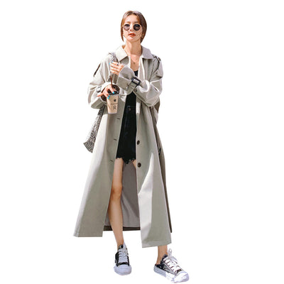 Abrigo Suelto Casual de Largo Medio - Chaqueta Cortavientos para Mujer - Image 10