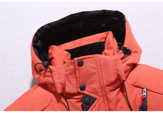 jacket, puffer jacket, grey, black, red, casual, sporty - Image 18
