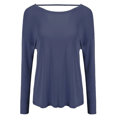Blusa Yoga Manga Larga para Mujer - Primavera - Image 12