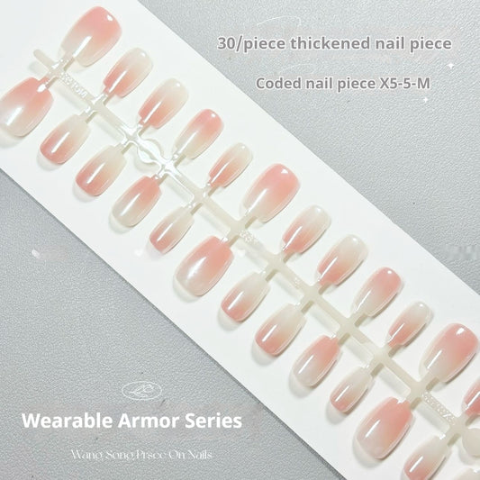 Adhesivos de Uñas Efecto Degradado Perlado Armor