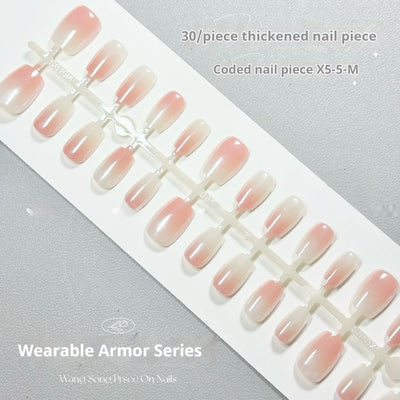 Adhesivos de Uñas Efecto Degradado Perlado Armor