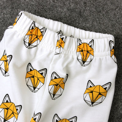 Conjunto Infantil Unisex Estampado Zorro - Primavera y Otoño - Image 10