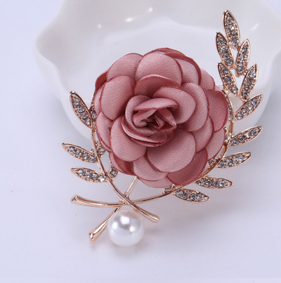 Broche Floral Temperamental para Suéter y Cardigan - Accesorio de Moda Femenina - Image 12