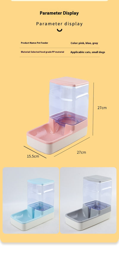 Dispensador Automático de Alimento y Agua para Mascotas - Image 9