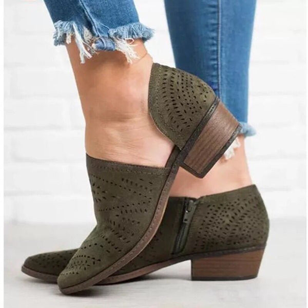 Sandalias Transpirables con Diseño Calado para Mujer