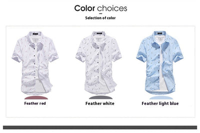Camisa Manga Corta Slim Fit Estilo Coreano para Hombre - Image 8