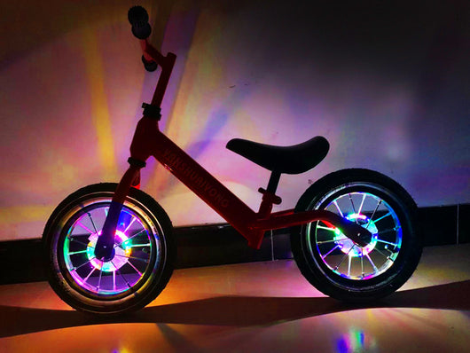 Bicicleta de Equilibrio Infantil con Luz LED y Ruedas Luminosas USB - Image 13