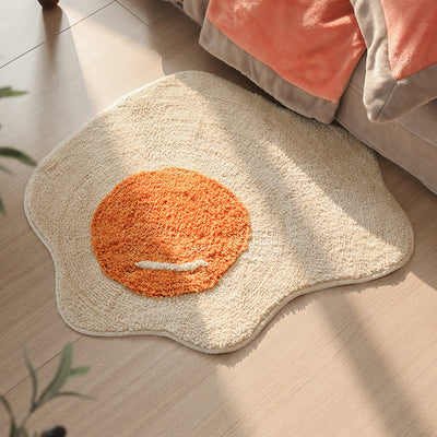 Tapete Absorbente Antideslizante Huevo Frito para Baño - Image 8