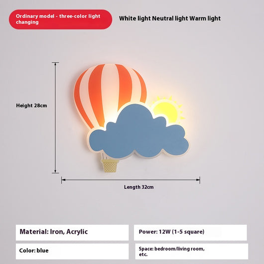 Lámpara de Pared Minimalista Nube Creativa para Dormitorio - Image 12
